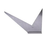 Règle d'ingénieur machiniste Règle de mesure multi-angle en acier au carbone avec base stable Norme DIN875/2 pour l'usinage et le travail du bois