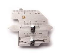 Règle d'inspection de soudage Jauge HJC40 Hauteur du cordon de soudure Taille de l'écart du joint de soudure Outils de mesure précis