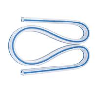 Règle double face flexible et pliable pour dessin, ingénierie, construction, couture, projet d'ingénierie