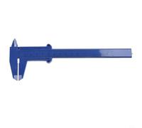 Règle Double Vernier 0-150mm en Plastique pour robuste Règle(Ddark Blue) | Précision 1mm, pour idéal bijoux délicats, plastique léger, échelle cm claire, usage professionnel