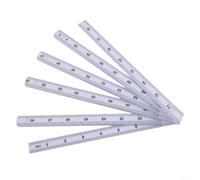 Règle Droite 200cm 10 Segments Double Échelle | 10 segments articulés, lecture face, idéale menuiserie, pliage compact, usage pro