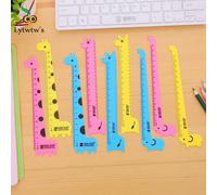 Règle Droite De Mesure Girafe, Dessin Animé Mignon Kawaii, Dessin De Bonbons, Cadeau Pour Étudiant, Papeterie De Couture, École Et Bureau, 1 Pièces