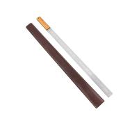 Règle droite en acier inoxydable de 50 cm - Outil de mesure épais - Pour voiture - Règle de défense - Double face - Multifonction - Couture et artisanat