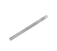 Règle droite en acier inoxydable, outil de mesure double face de précision(400mm)