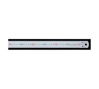 Règle échelle droite SHINWA SOKUTEI argent 600 mm 13021 acier inoxydable SUS4...