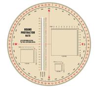 Règle Ecopybook Tactical Protractor Round NATO M-Tac