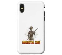 Règle égyptienne Antique du Roi immortel Coque pour iPhone X/XS