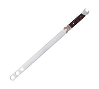 Règle en acier - Balance robuste en acier inoxydable avec fonction de clé intégrée | 5mm Precision Straight Edge Measuring Tool for Home DIY Carpentry Industrial Workshop Use