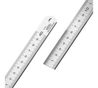 Règle en acier inoxydable 304 de haute précision avec une durabilité améliorée pour les ingénieurs à des fins industrielles et éducatives Règle en acier épaissie de conception artistique