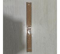 Règle en acier inoxydable avec dos en liège antidérapant, 30 cm, marquages gravés avec précision pour le dessin, le travail du bois et l'utilisation étudiante (20 cm)