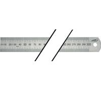Règle en acier L.500mm acier inoxydable flexible graduation A=mm/mm H.PREISSER