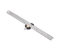 Règle en acier,Règle en acier 12 pouces,Règle en acier 30cm,Règle en acier avec bloc de traçage,Règle en acier avec bloc de positionnement,Règle en acier avec bloc de butée