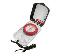 Règle En Acrylique Loupe Miroir Boussole Lanière Étanche, Taille De Poche, Camping En Plein Air Randonnée Portable Outil De Survie Aventure