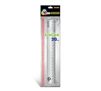 Règle en aluminium 20 cm 1 pièce (1 paquet) / Règle en aluminium 20 cm