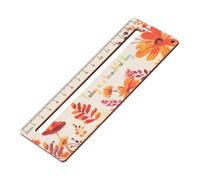 Règle en bois multifonctionnelle pour, marque-pages avec marques de mesure, outil d ' apprentissage créatif pour les apprenants