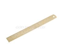 Règle En Laiton Pour L'extérieur Taille S 15cm, Signet À Double Échelle, Cm Et Pouces, Pour Carnet De Voyage