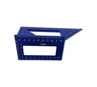Règle en T en alliage d'aluminium portable pour guide d'angle de 45 à 90 | Outil de mesure pour le travail des métaux, outil d'alignement artisanal, outil d'alignement multi-angles