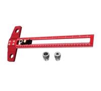 Règle en T en aluminium facile à lire, petite règle en T, utilisation simple pour les travaux manuels, le modélisme et le dessin technique, les étudiants