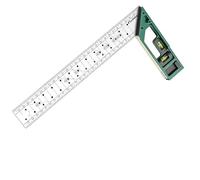 Règle ergonomique à angle droit avec marquage facile à lire pour une rédaction et une planification efficaces Règle professionnelle pour le travail du bois