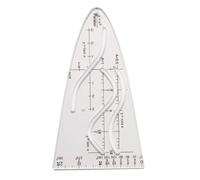 Règle ergonomique Cosinus Géométrie Règle parabolique Pochoir Cosinus pour étudiants et études mathématiques professionnelles