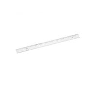 Regle faibo plastique incolore 50 cm