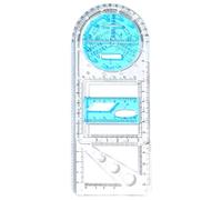 Règle Géométrique Multifonctionnelle, Règle de Dessin Mathématique Gabarit, Outil de Mesure de Gabarit de Dessin Géométrique, pour l'école, Le Bureau, Le bâtiment