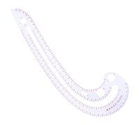 Règle incurvée française multifonctionnelle pour patchwork, couture, dessin, outil de couture, règle de couture multifonctionnelle