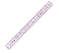 Règle incurvée française multifonctionnelle pour patchwork - Outil de couture - Outil de couture - Échelle transparente