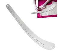 Règle incurvée - Outil de mesure flexible, règle de motif de , sur courbe de conception | Règle pliable avec grille marquée pour dessiner des contours lors de la création de travaux manuels et