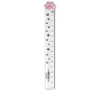 Legami – Règle Meow Kitty en plastique 15 cm pour mesurer, souligner et tracer