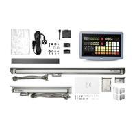 Règle linéaire 0.001mm 2 axe 2 axes Kit Digital Readou avec 2pcs Échelle linéaire 1M longueur de 120mm à 1020mm for le moulin à tour Cnc Machine pour outils DRO, tournage, fraisage