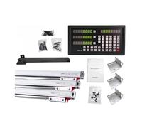 Règle linéaire, DRO-3V Affichage numérique et 3 pièces 0-1000 mm Échelles linéaires Encodeur for fraiseuse EDM Aléseuse Règle à grille pour fraiseuse