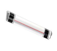 Règle loupe double usage avec motifs anti-fatigue pour le contrôle de la couture et l'identification Mahjong Règle acrylique avec marqueur coulissant