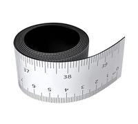Règle magnétique flexible | Règle de mesure de 39,37 pouces avec pouces et centimètres - Mètre ruban flexible - Pour tours, ateliers, fraiseuse, scie de table, table artisanale, établi de classe
