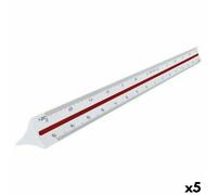 Règle Maped Blanc 30 cm (5 pièces)