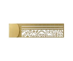 Règle marque-page en forme d'animal, 10 cm creux pour journaux et agendas | Marque-page motif chat pour dessin - Bords arrondis - Protège les pages - Compatible avec les carnets A5 - Convient pour les