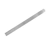 Règle métallique droite en acier inoxydable, outil de mesure précision à double face, 15 cm/20 cm/30 cm/40 cm/50 cm pour les loisirs, l'école et le travail(40CM)