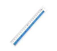 Règle multi-usage à bords droits avec bords pour des besoins de mesure précis, double mesure, rangement facile en acier