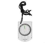 Règle multifonction avec boussole et rapporteur pour mesure de carte en plein air, convient pour le camping, la randonnée, la pêche et les activités de randonnée