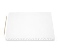 Règle Multifonctionnelle 0,9cm Espacement 30 Grilles | Guide de Lettrage Précis, Pochoirs de Calligraphie, pour Journaux, Enveloppes et Pratiques Scolaires