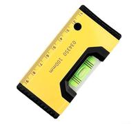 Règle Niveau Alliage Alu 30cm Aimants Puissants(100mm) | Aimants puissants, fixation métal sécurisée, lecture horizontale et verticale, compact 10cm, pour idéal bricolage