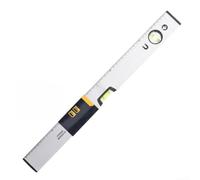 Règle Niveau Bulle 3 Fioles Aluminium pour robuste Règle Niveau(500mm) | Corps aluminium pour durable, précision +/-0,5mm/m, base magnétique pour forte, pour idéal mesures structurelles