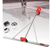 RèGle Nivellement Ciment Chape éLectrique Kit vibratoire pour Chape à béton Kit vibratoire pour Chape à béton électrique Outil de Finition du béton, Règle de nivellement du béton à b