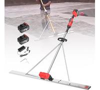 RèGle Nivellement Ciment Chape éLectrique Kit vibratoire pour Chape à béton Kit vibratoire pour Chape à béton électrique Outil de Finition du béton, Règle de nivellement du béton à b
