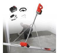 RèGle Nivellement Ciment Chape éLectrique Kit vibratoire pour Chape à béton Kit vibratoire pour Chape à béton électrique, Outil de Finition du béton, règle de nivellement du béton, a