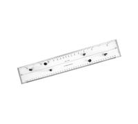 Règle parallèle de navigation marine avec échelle transparente de 45 cm pour tableau de navigation