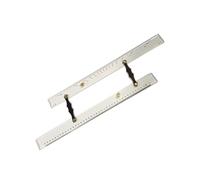 Règle parallèle flexible avec bras en métal pour la création de cartes, 450 mm, dessin de cartes de navigation, navigation portable