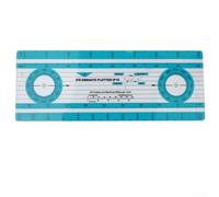Règle parallèle marine, 25 x 10 x 0,5 cm, règle de navigation ergonomique pour tracer des parcours précis, outil de mesure fiable, bleu et transparent, pour navigateurs et amateurs de Mari (bleu)