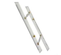 Règle parallèle marine 600 mm, outil de traçage transparent | Graphiques avec balances, instrument de navigation pour bateaux, yachts et accessoires pour kayak