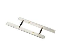 Règle parallèle marine avec bras en métal 450 mm / 17,72 pouces Navigation pour dessiner des cartes avec haute précision